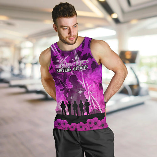Australia ANZAC Day Men Tank Top The Unsung Heroes Sisters of War