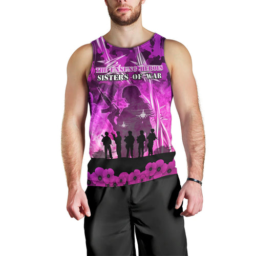Australia ANZAC Day Men Tank Top The Unsung Heroes Sisters of War