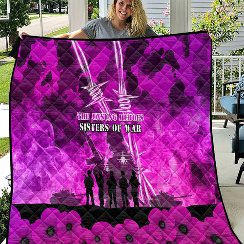 Australia ANZAC Day Quilt The Unsung Heroes Sisters of War