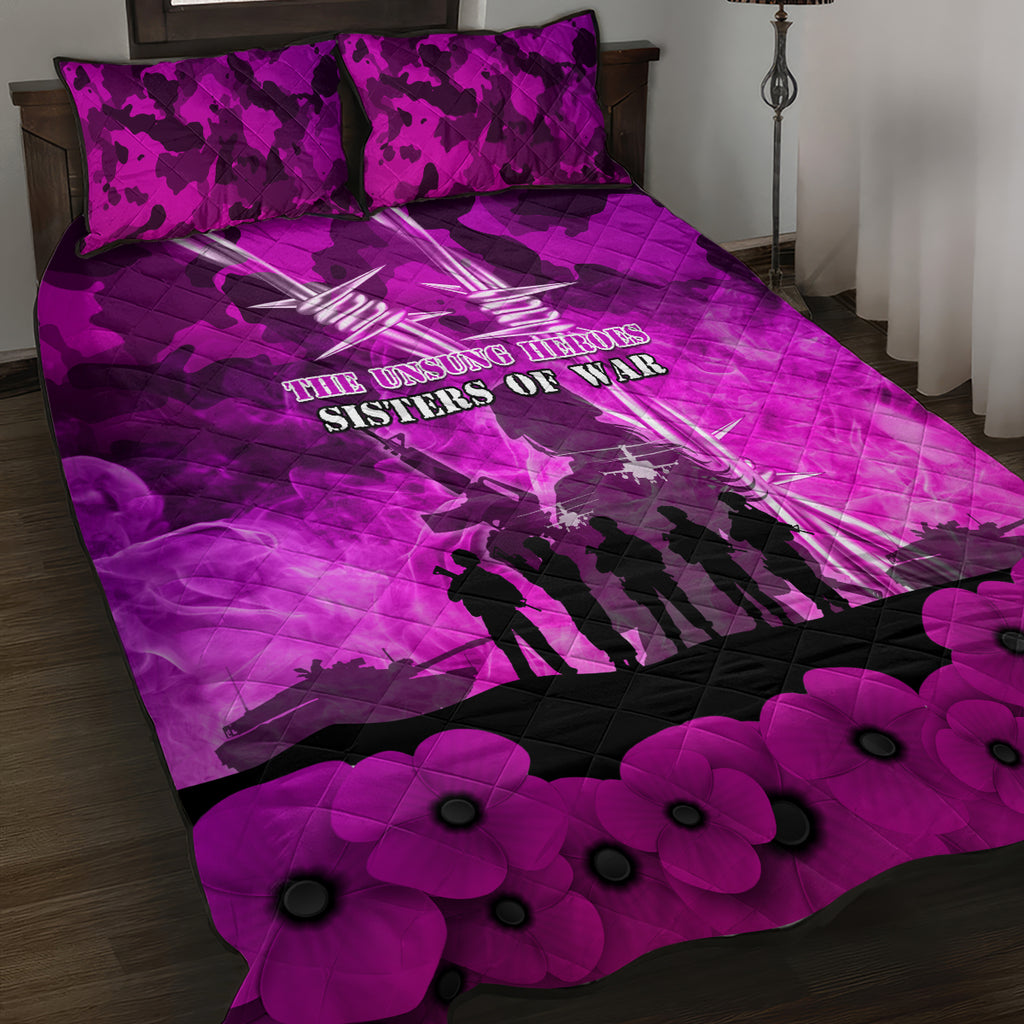 Australia ANZAC Day Quilt Bed Set The Unsung Heroes Sisters of War