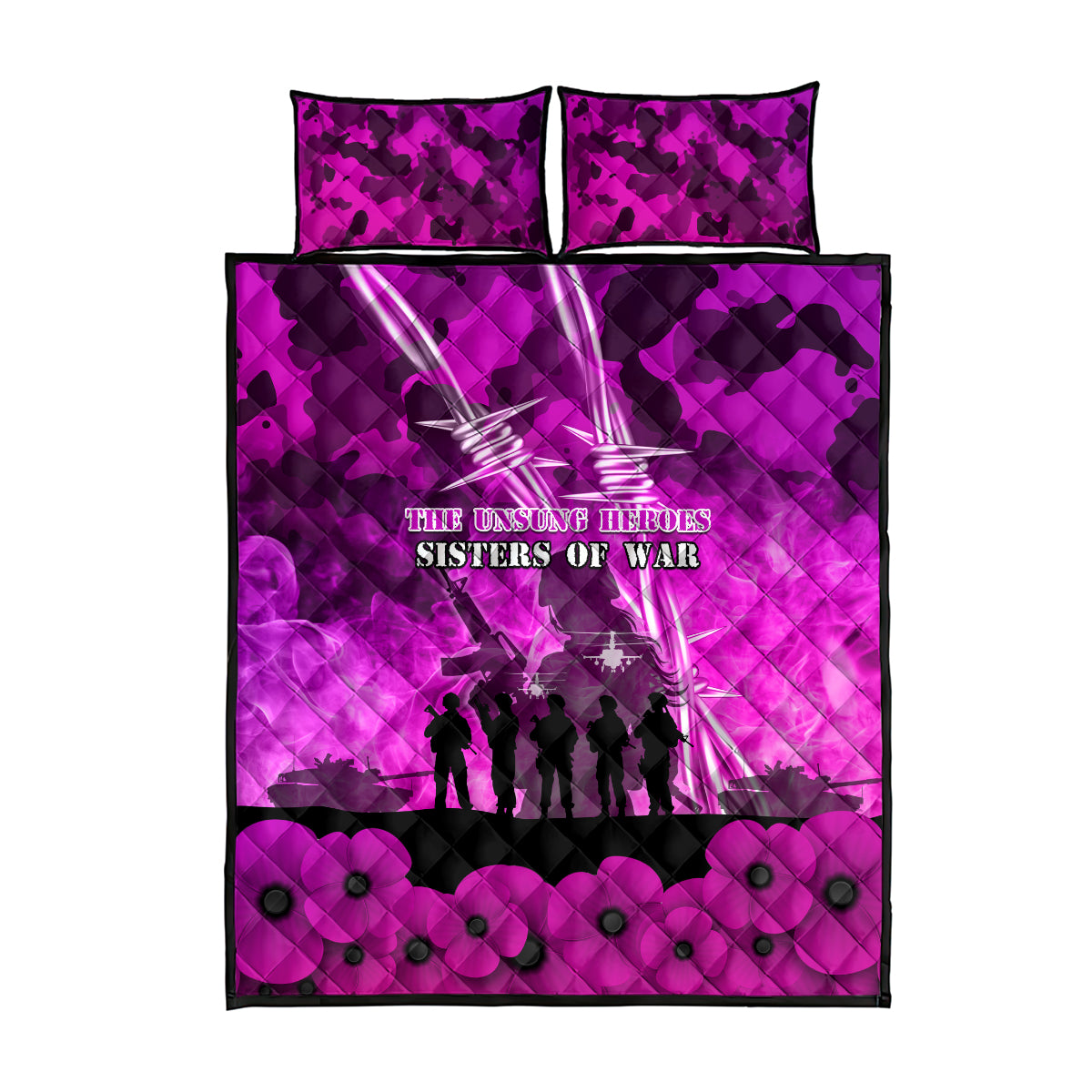 Australia ANZAC Day Quilt Bed Set The Unsung Heroes Sisters of War