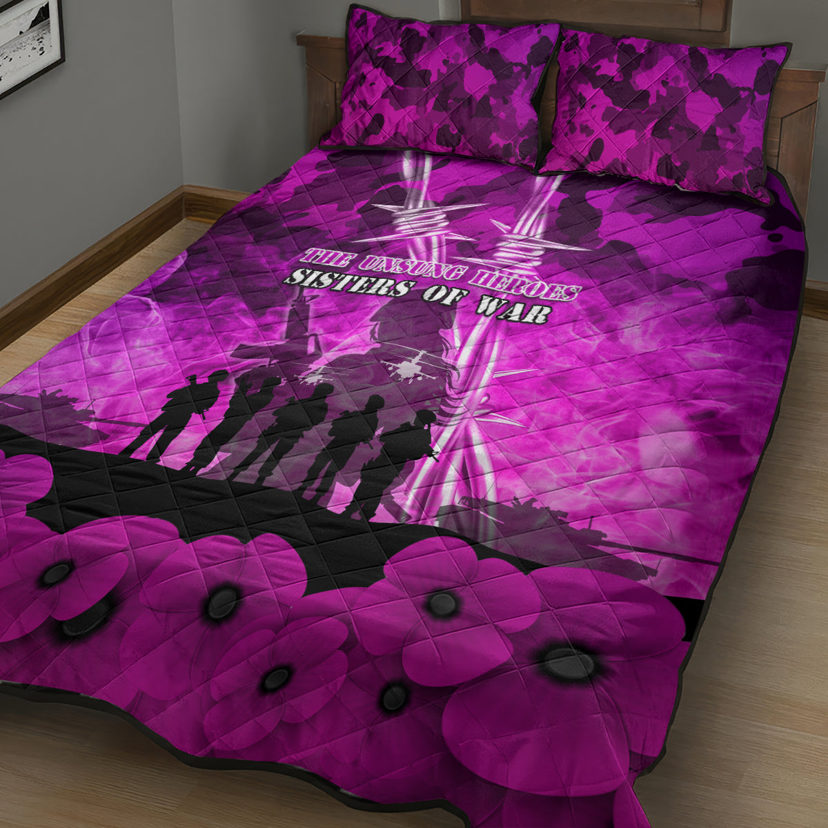 Australia ANZAC Day Quilt Bed Set The Unsung Heroes Sisters of War