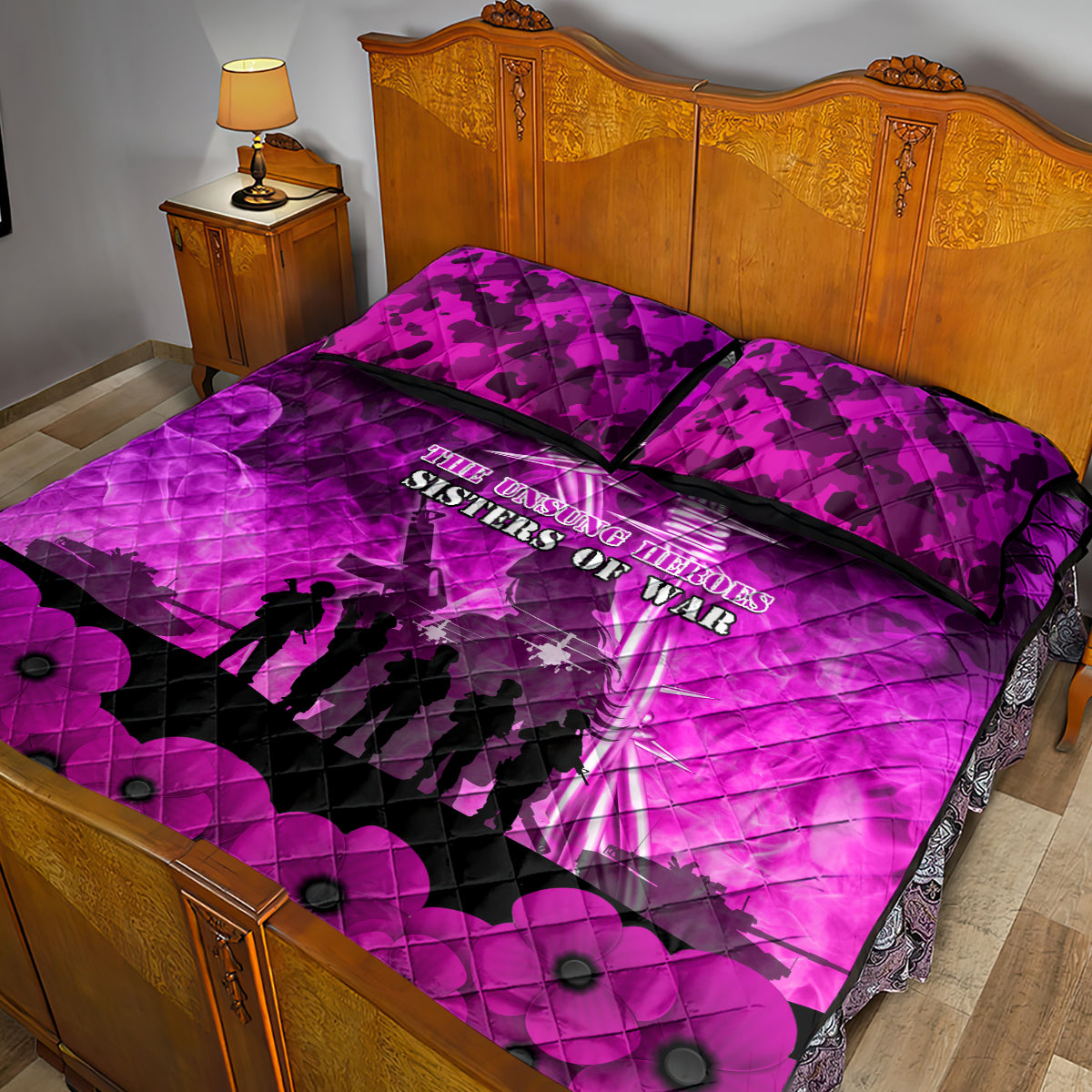 Australia ANZAC Day Quilt Bed Set The Unsung Heroes Sisters of War