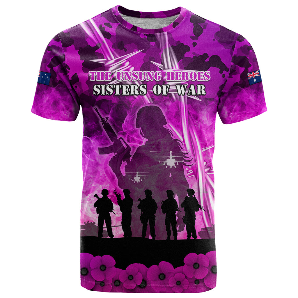 Australia ANZAC Day T Shirt The Unsung Heroes Sisters of War