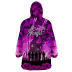 Australia ANZAC Day Wearable Blanket Hoodie The Unsung Heroes Sisters of War