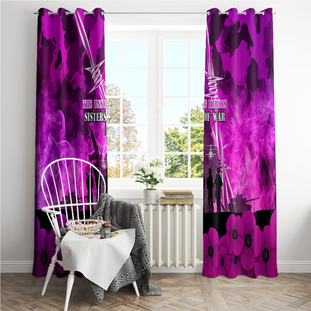 Australia ANZAC Day Window Curtain The Unsung Heroes Sisters of War