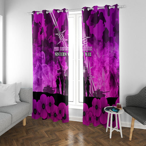 Australia ANZAC Day Window Curtain The Unsung Heroes Sisters of War