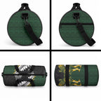 Rugby New Zealand And South Africa Duffle Bag Silver Fern With Springboks