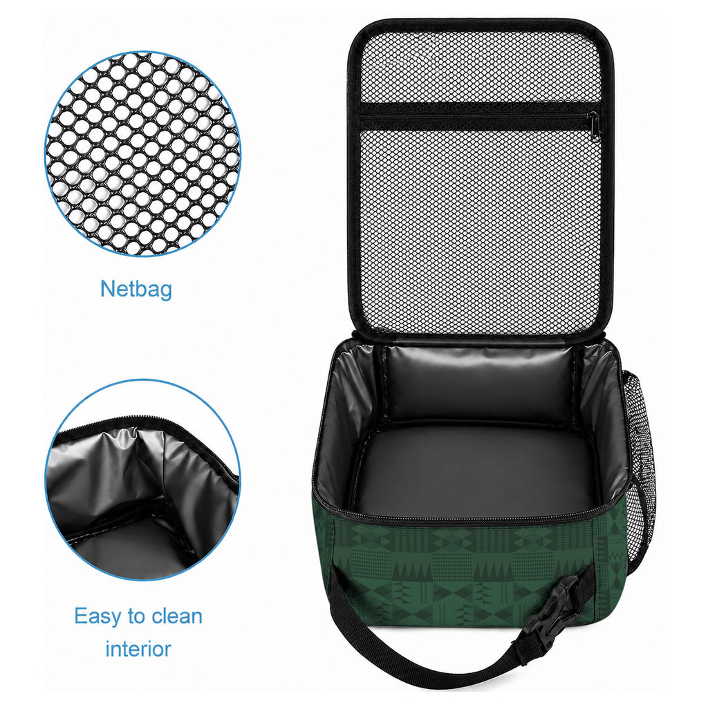 Rugby New Zealand And South Africa Lunch Bag Silver Fern With Springboks