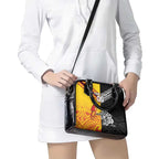 New Zealand And Papua New Guinea Rugby Custom Shoulder Handbag Maori Kiwi With Bird of Paradise