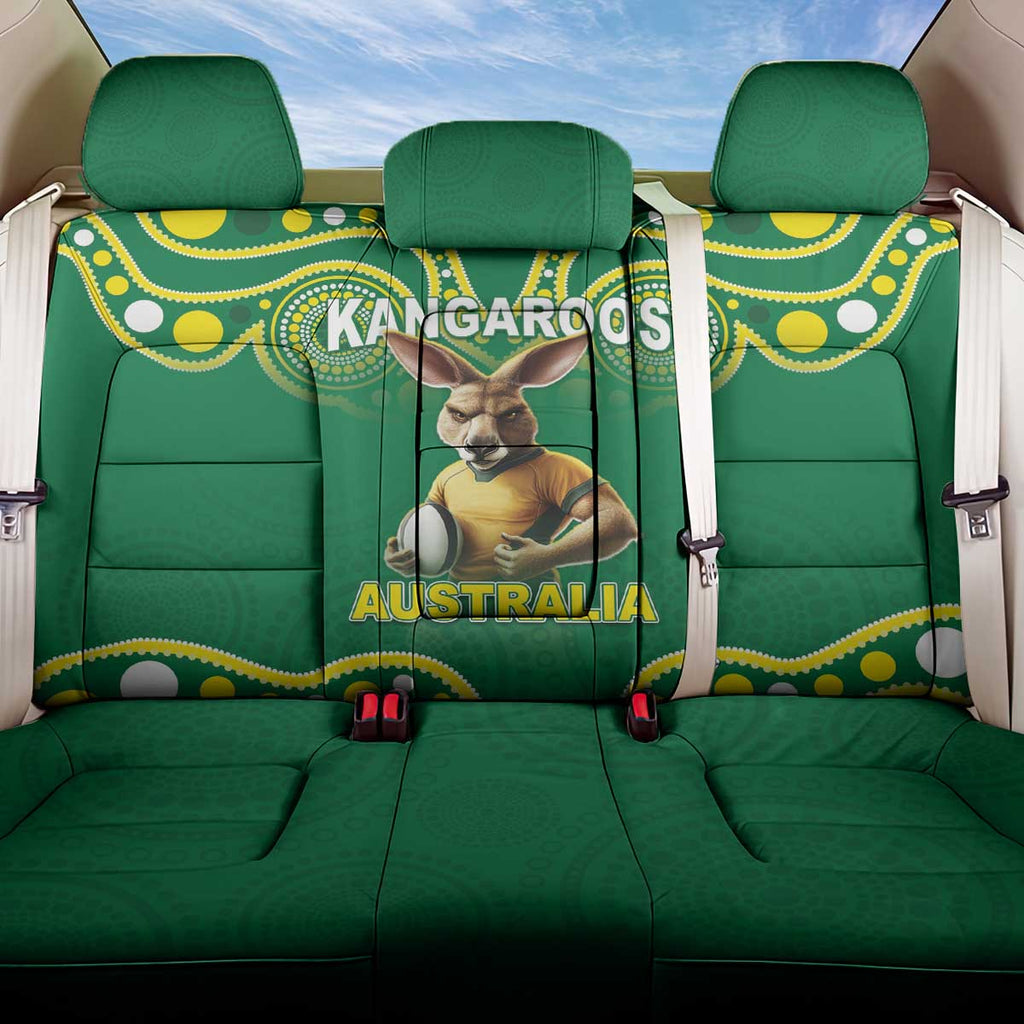 Australia Rugby Custom Back Car Seat Cover Kangaroos Make History Pacific Champions