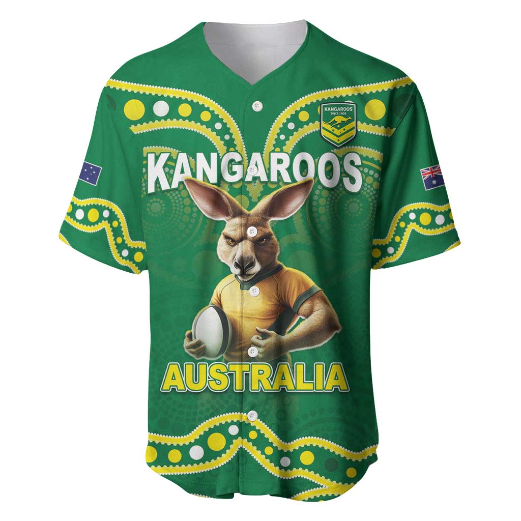 Australia Rugby Custom Baseball Jersey Kangaroos Make History Pacific Champions