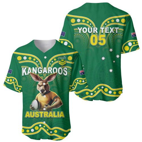 Australia Rugby Custom Baseball Jersey Kangaroos Make History Pacific Champions