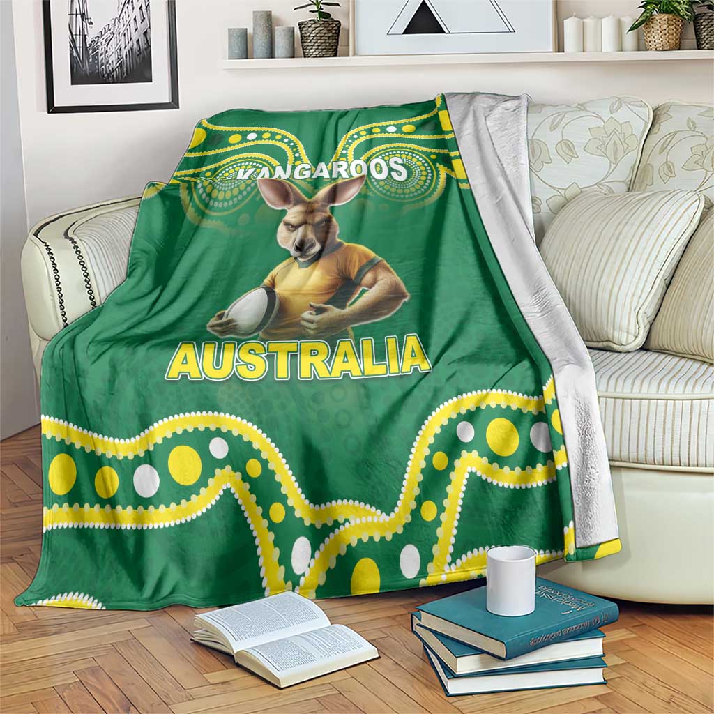 Australia Rugby Custom Blanket Kangaroos Make History Pacific Champions