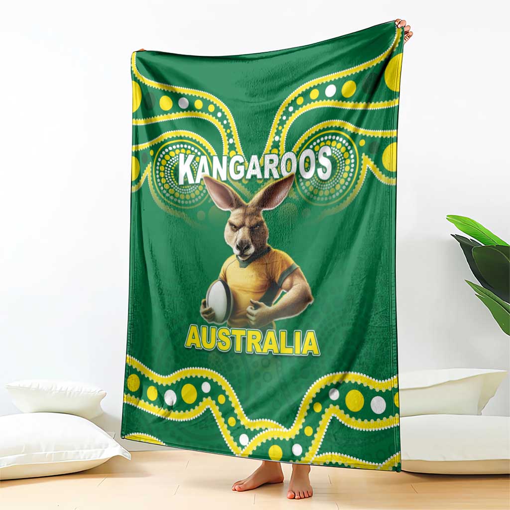 Australia Rugby Custom Blanket Kangaroos Make History Pacific Champions