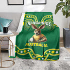 Australia Rugby Custom Blanket Kangaroos Make History Pacific Champions