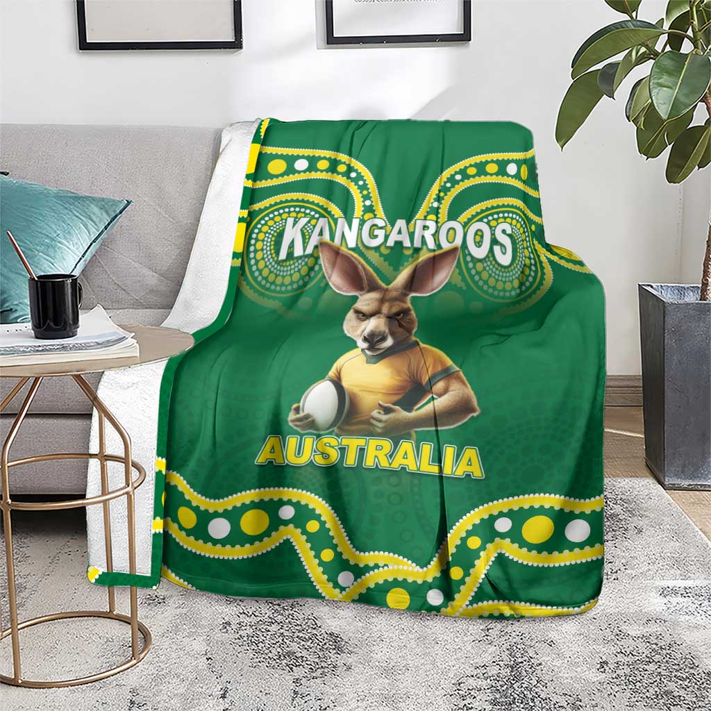 Australia Rugby Custom Blanket Kangaroos Make History Pacific Champions
