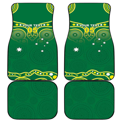 Australia Rugby Custom Car Mats Kangaroos Make History Pacific Champions