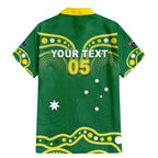 Australia Rugby Custom Family Matching Mermaid Dress and Hawaiian Shirt Kangaroos Make History Pacific Champions