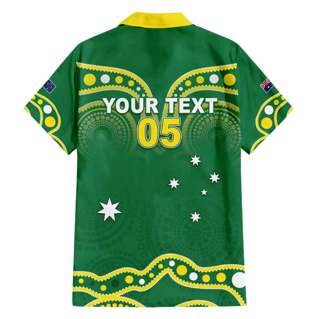 Australia Rugby Custom Family Matching Short Sleeve Bodycon Dress and Hawaiian Shirt Kangaroos Make History Pacific Champions