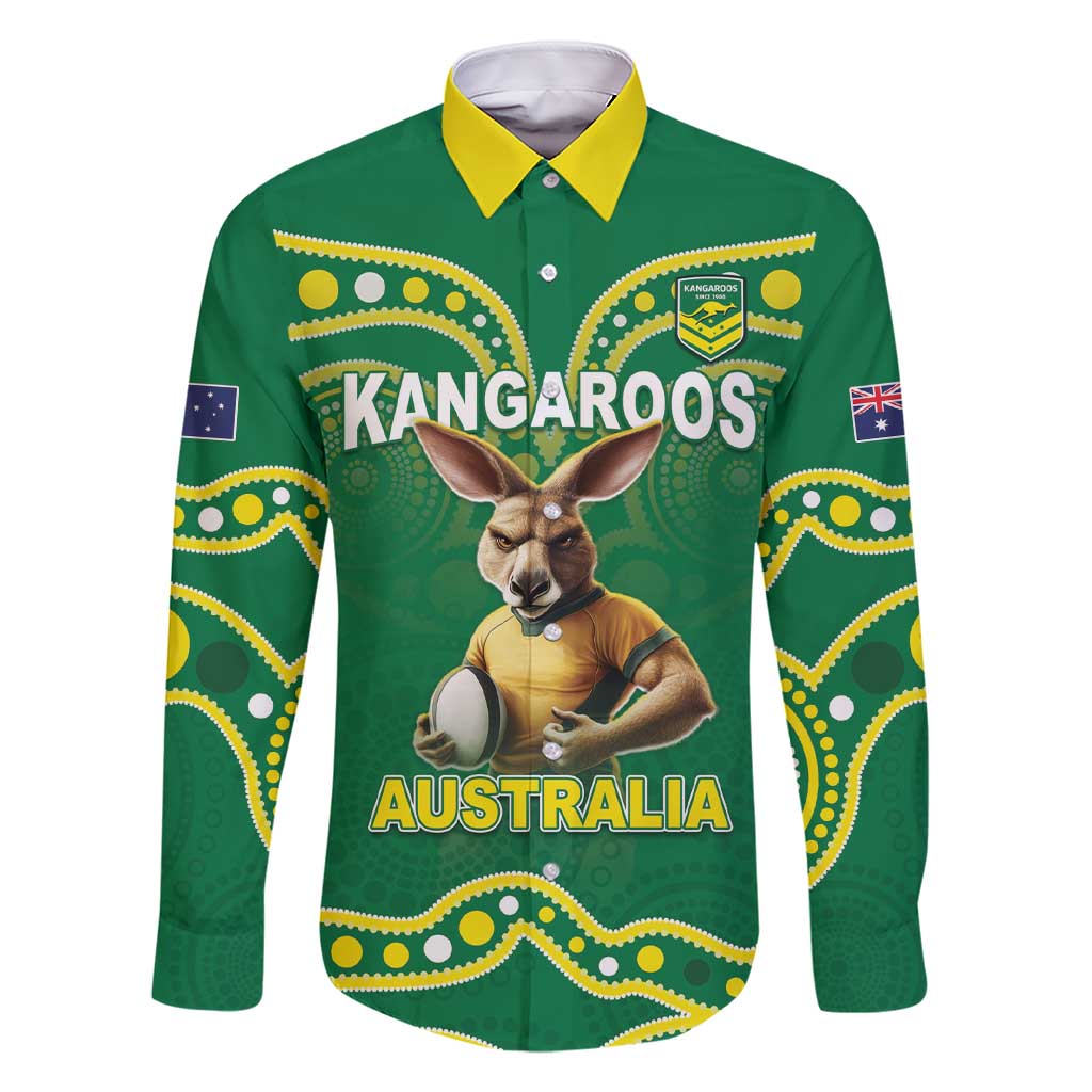 Australia Rugby Custom Family Matching Short Sleeve Bodycon Dress and Hawaiian Shirt Kangaroos Make History Pacific Champions