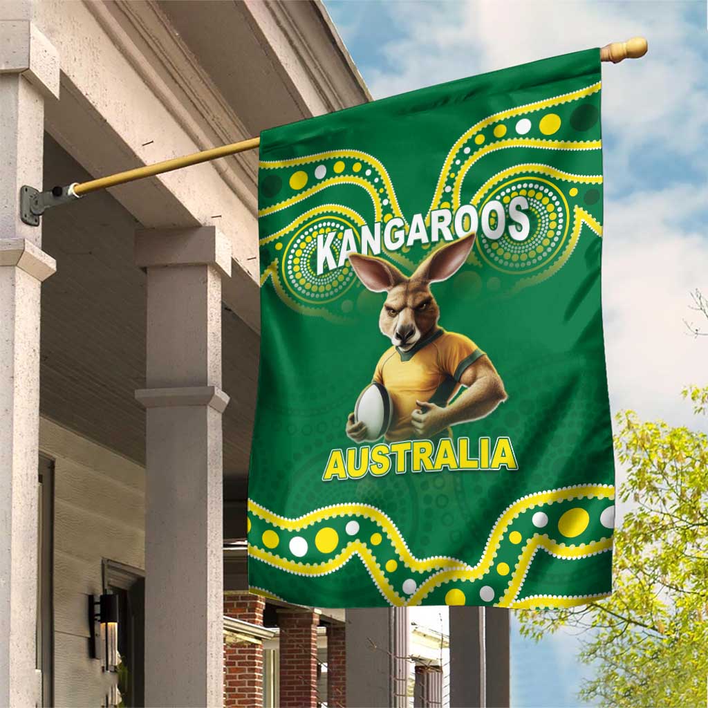Australia Rugby Custom Garden Flag Kangaroos Make History Pacific Champions