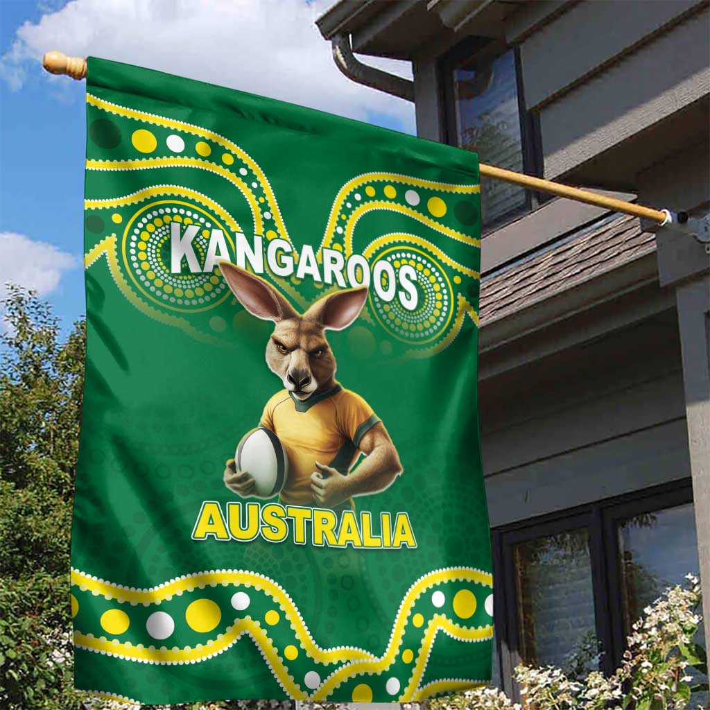 Australia Rugby Custom Garden Flag Kangaroos Make History Pacific Champions