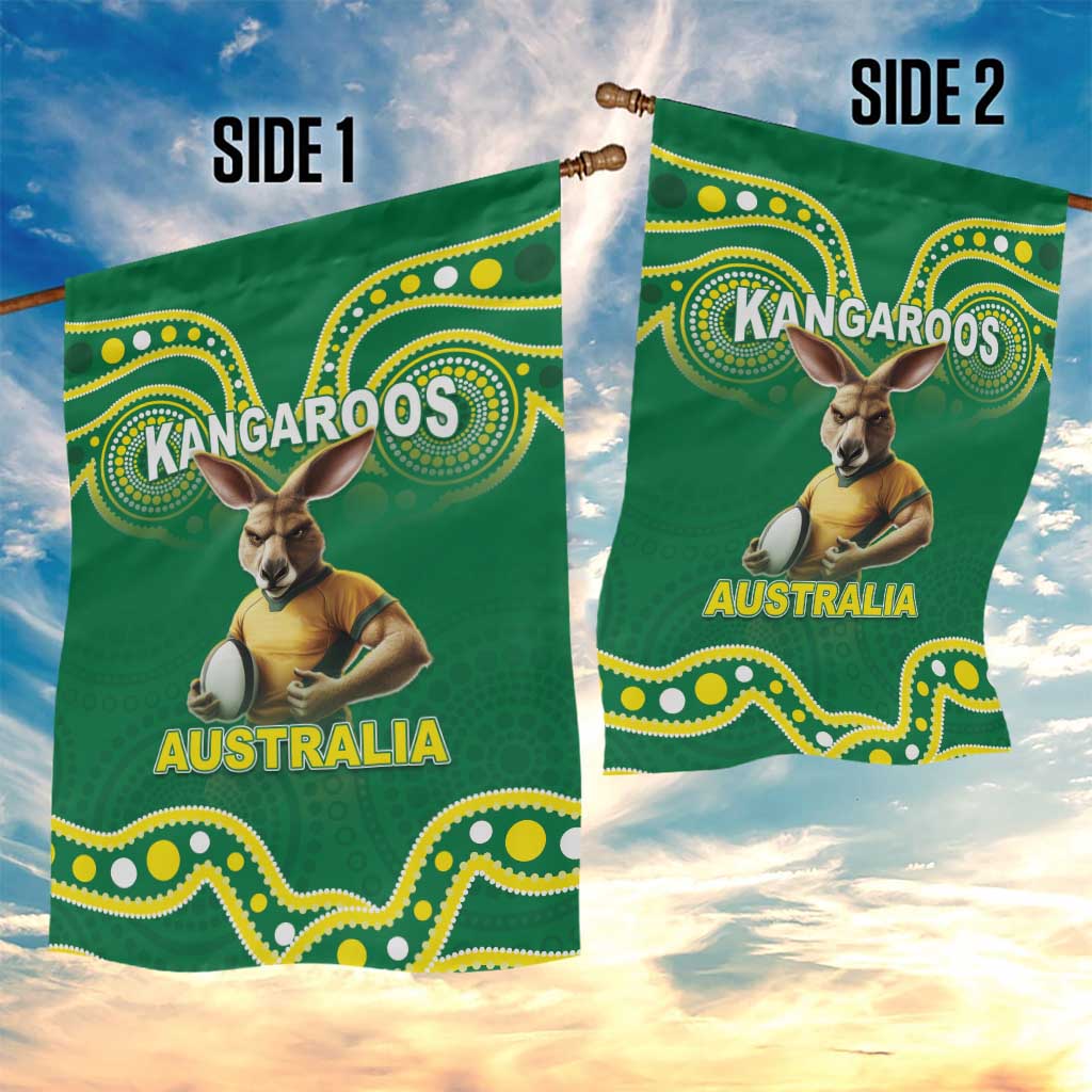 Australia Rugby Custom Garden Flag Kangaroos Make History Pacific Champions