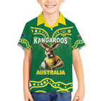 Australia Rugby Custom Hawaiian Shirt Kangaroos Make History Pacific Champions
