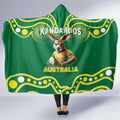 Australia Rugby Custom Hooded Blanket Kangaroos Make History Pacific Champions