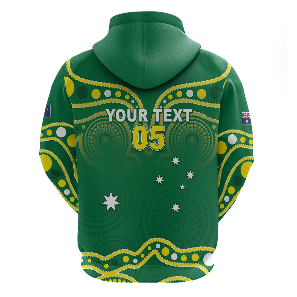 Australia Rugby Custom Hoodie Kangaroos Make History Pacific Champions