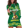 Australia Rugby Custom Hoodie Dress Kangaroos Make History Pacific Champions