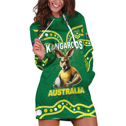 Australia Rugby Custom Hoodie Dress Kangaroos Make History Pacific Champions