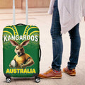 Australia Rugby Custom Luggage Cover Kangaroos Make History Pacific Champions
