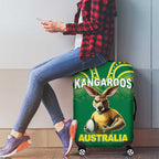 Australia Rugby Custom Luggage Cover Kangaroos Make History Pacific Champions
