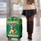 Australia Rugby Custom Luggage Cover Kangaroos Make History Pacific Champions