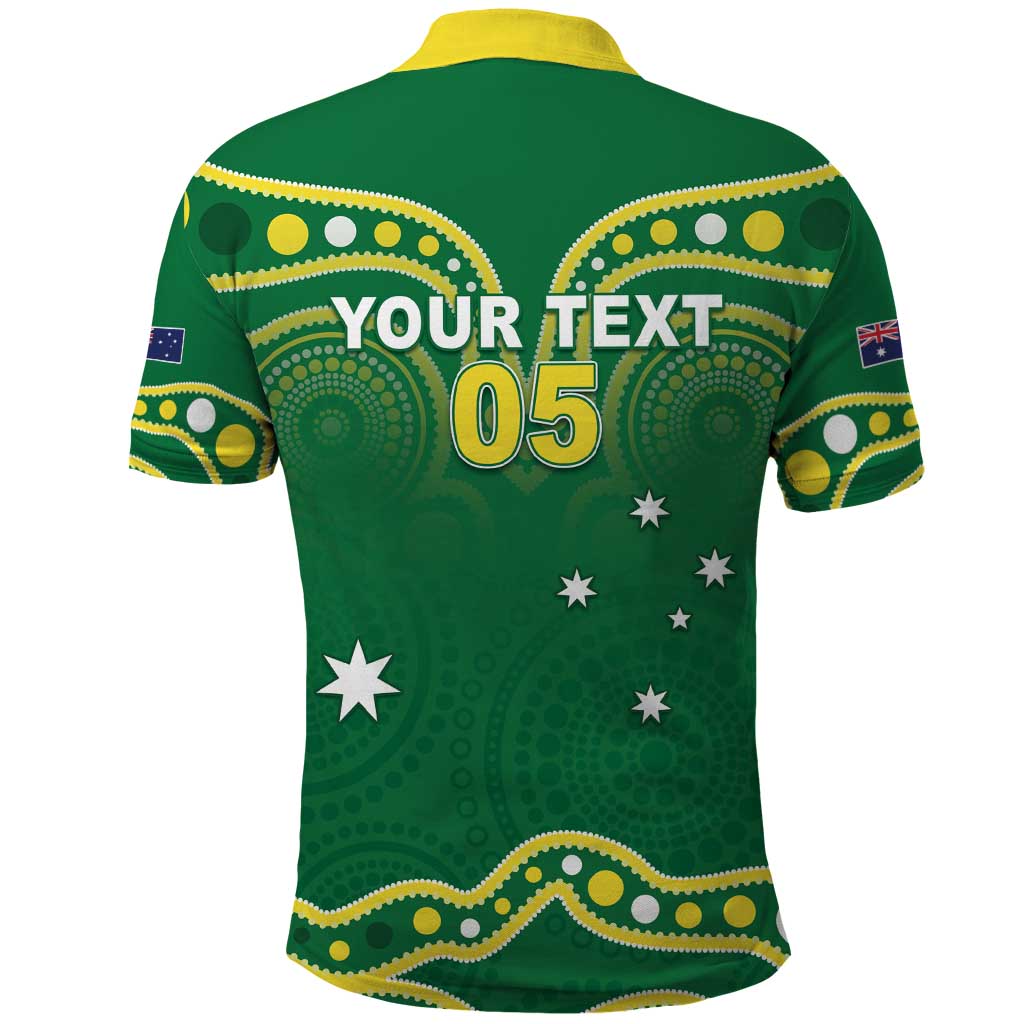 Australia Rugby Custom Polo Shirt Kangaroos Make History Pacific Champions