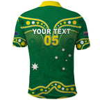 Australia Rugby Custom Polo Shirt Kangaroos Make History Pacific Champions