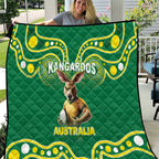 Australia Rugby Custom Quilt Kangaroos Make History Pacific Champions