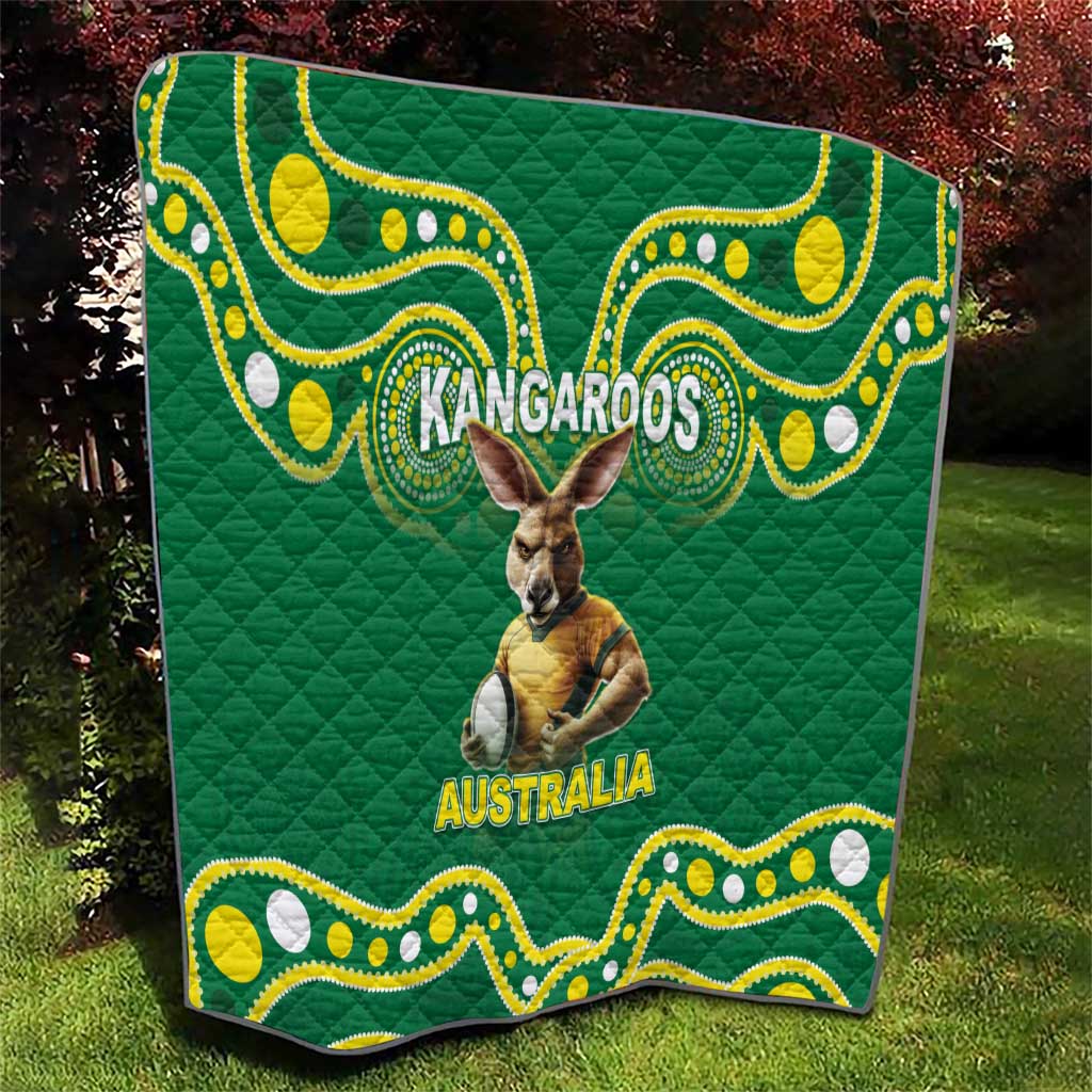 Australia Rugby Custom Quilt Kangaroos Make History Pacific Champions
