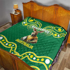 Australia Rugby Custom Quilt Kangaroos Make History Pacific Champions