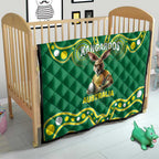 Australia Rugby Custom Quilt Kangaroos Make History Pacific Champions