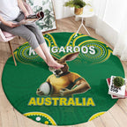Australia Rugby Custom Round Carpet Kangaroos Make History Pacific Champions