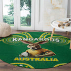 Australia Rugby Custom Round Carpet Kangaroos Make History Pacific Champions
