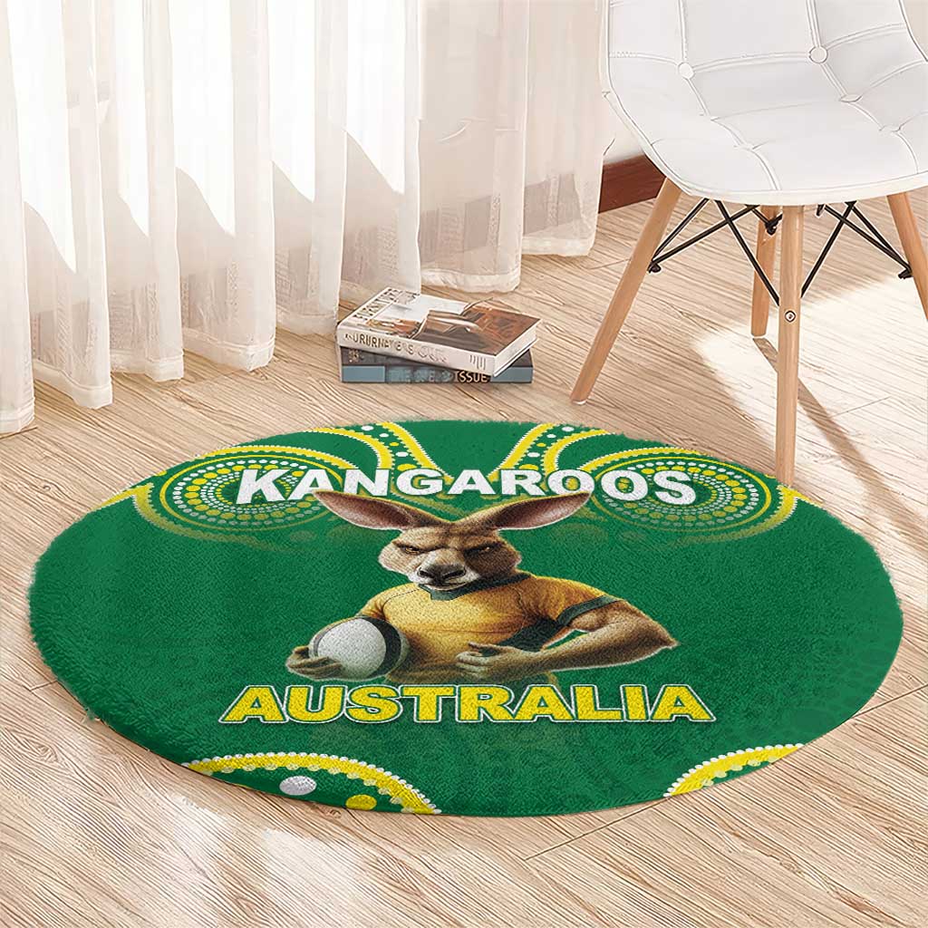 Australia Rugby Custom Round Carpet Kangaroos Make History Pacific Champions