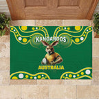 Australia Rugby Custom Rubber Doormat Kangaroos Make History Pacific Champions