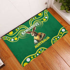 Australia Rugby Custom Rubber Doormat Kangaroos Make History Pacific Champions