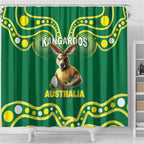 Australia Rugby Custom Shower Curtain Kangaroos Make History Pacific Champions