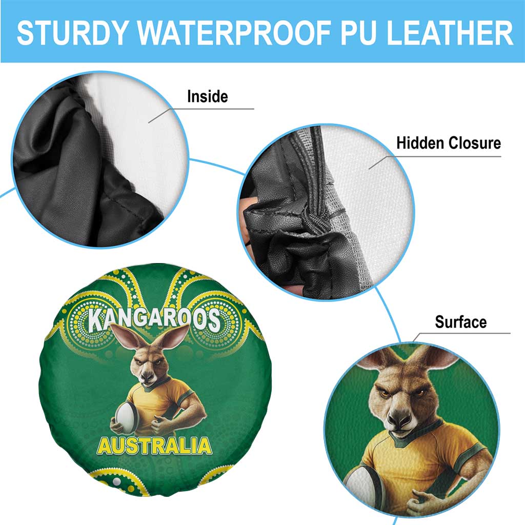 Australia Rugby Custom Spare Tire Cover Kangaroos Make History Pacific Champions