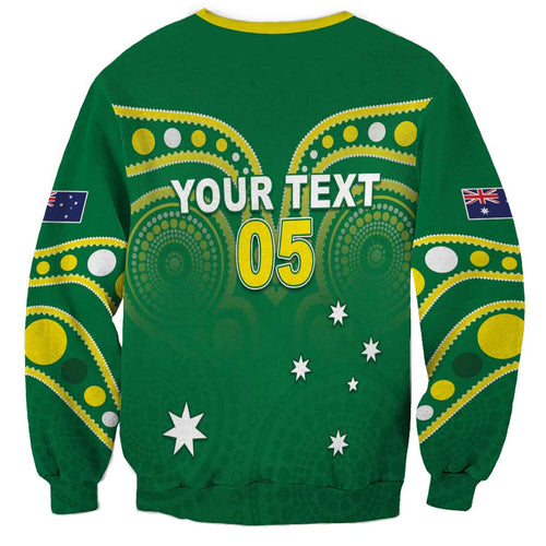 Australia Rugby Custom Sweatshirt Kangaroos Make History Pacific Champions